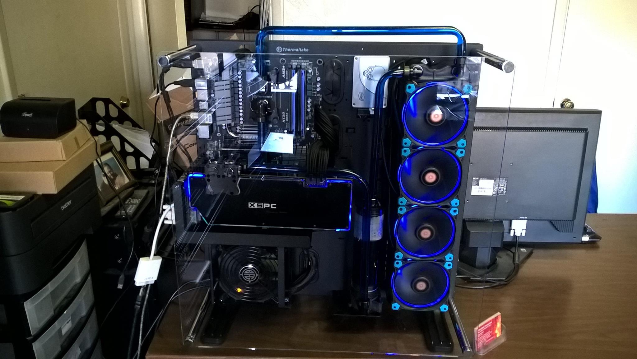 liquid cooled monster Affordable Computers